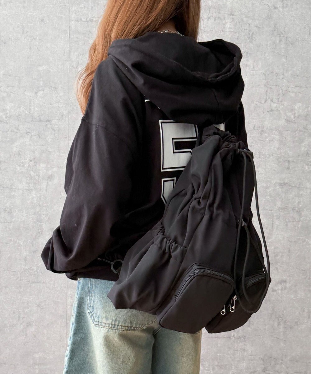 WEGO 2ポケットドロストナップサック 