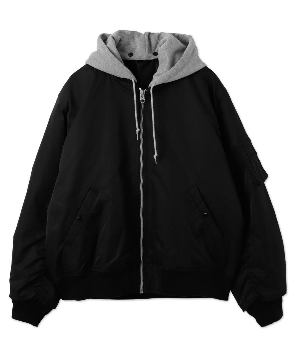 WEGO 【ユニセックス着用ITEM】パテッドフードMA－1 