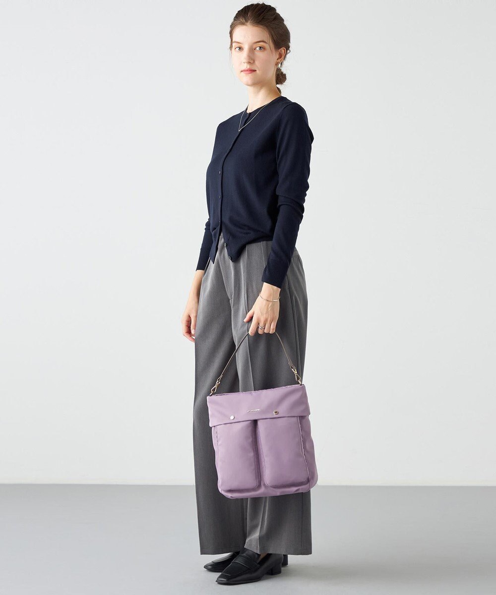 LA BAGAGERIE ダブルフロントポケット2WAYビッグショルダー 