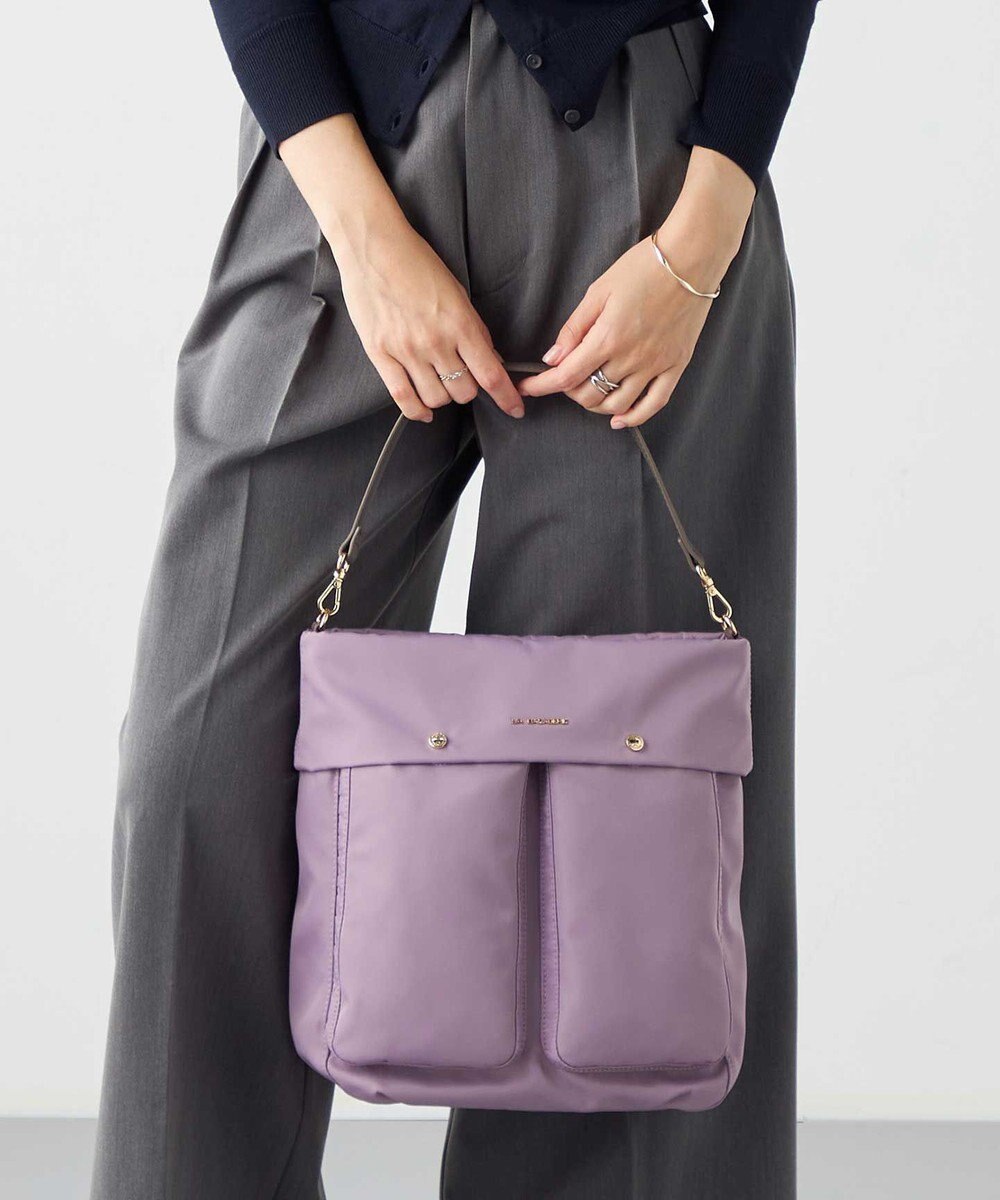 LA BAGAGERIE ダブルフロントポケット2WAYビッグショルダー 