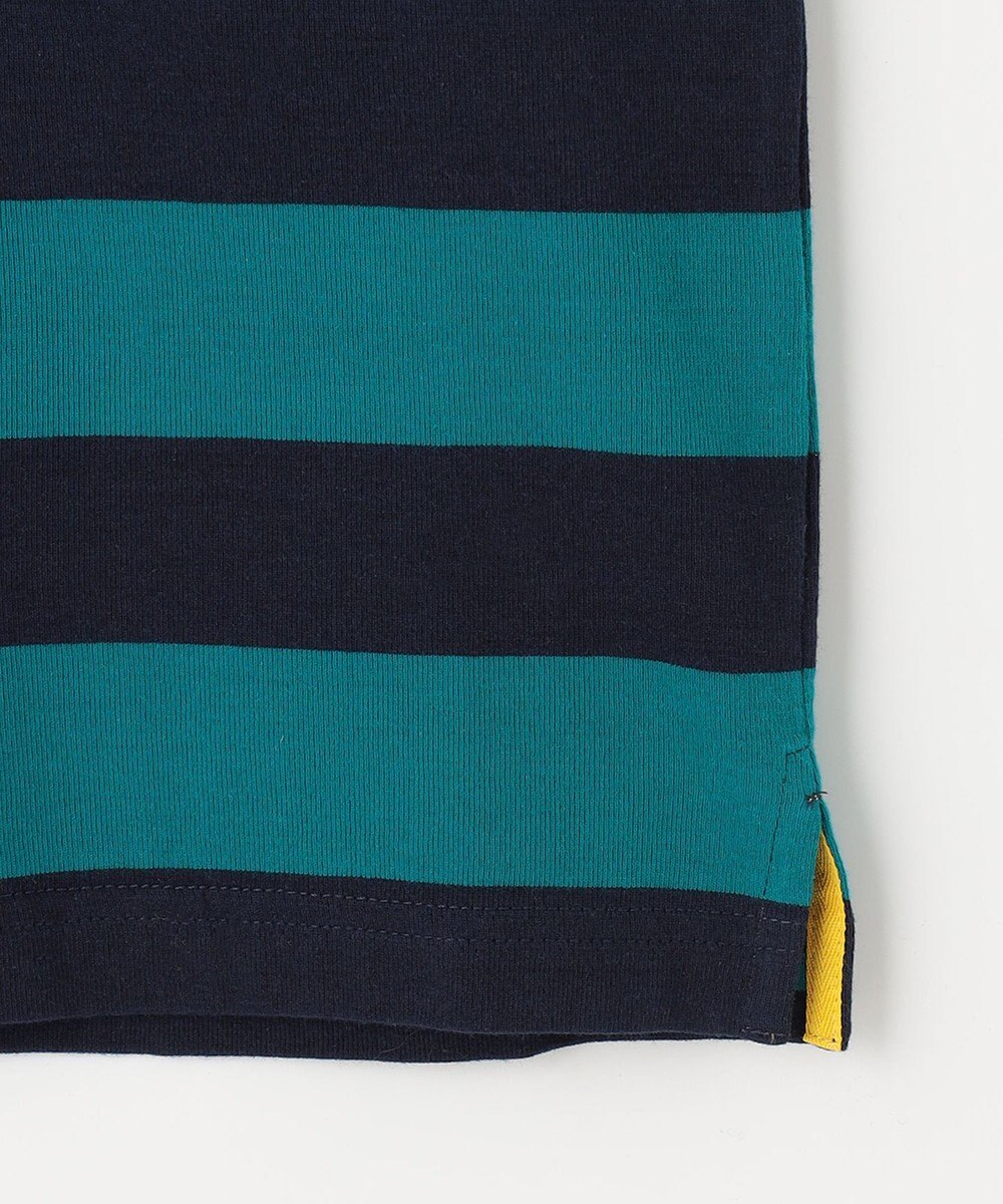 J.PRESS KIDS 【140-170cm】ボーダーJPサガラ刺繍 Ｔシャツ 