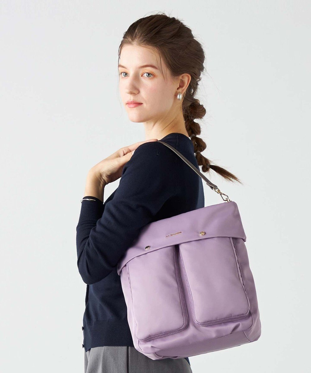 LA BAGAGERIE ダブルフロントポケット2WAYビッグショルダー 