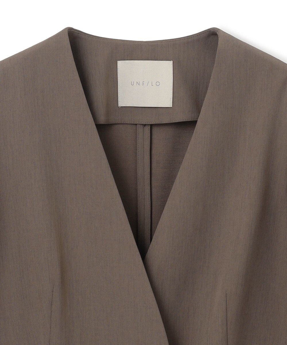 UNFILO TENNEN TOUCH ノーカラージャケット 