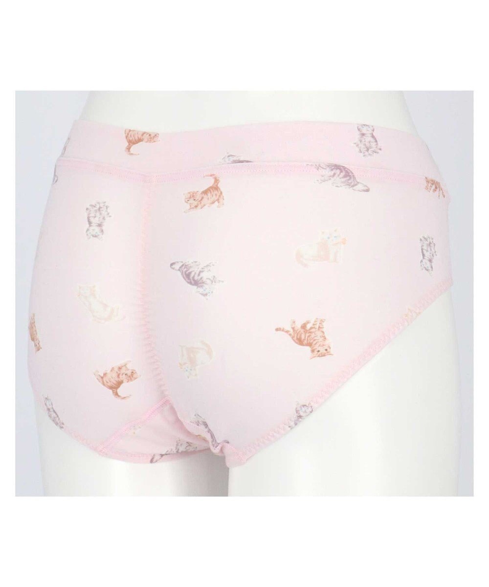 une nana cool 猫プリント サニタリーショーツ 