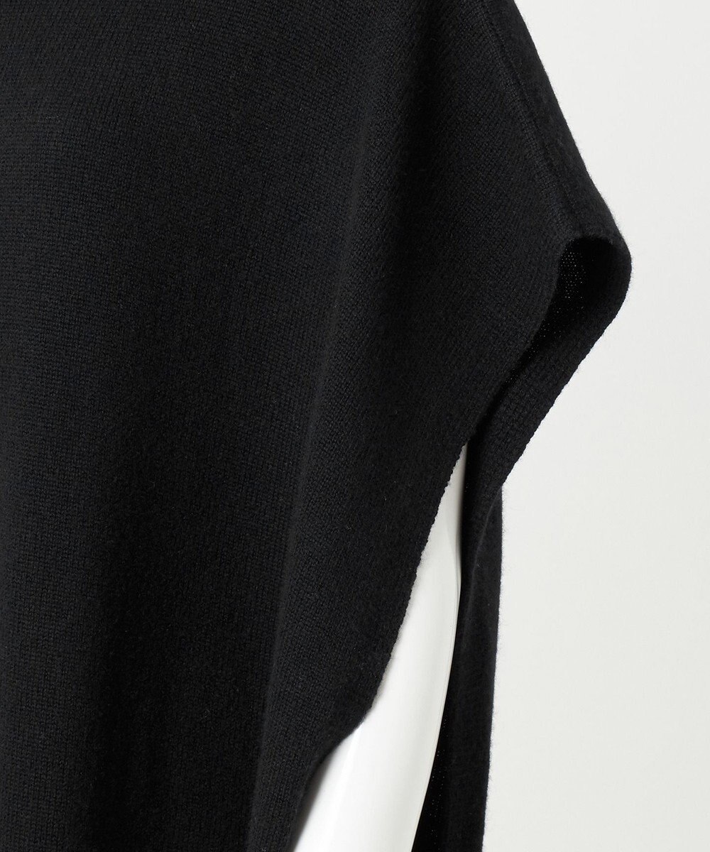 23区 L 【エステータ】マーセライズドウールカシミヤ ニットジレ 