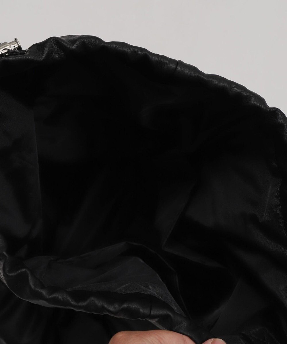 WEGO 【ユニセックス着用ITEM】2ポケットPUドロストナップサック 