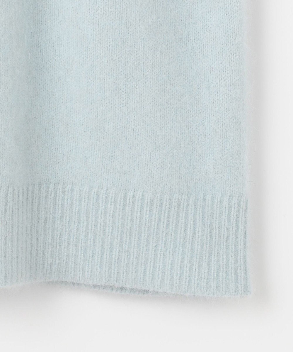 組曲 L 【WEB限定】フラッフィーファー パフスリーブニット 