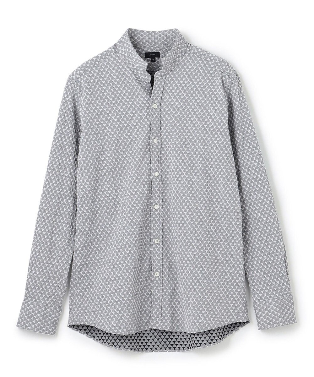 JOSEPH HOMME トライジャガードストレッチ　ウィングカラーシャツ 