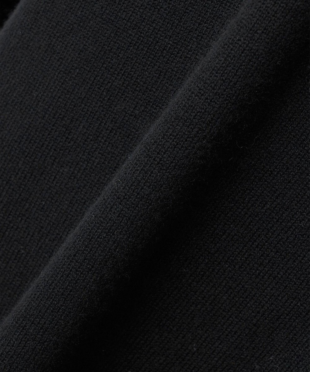 23区 L 【エステータ】マーセライズドウールカシミヤ ニットジレ 