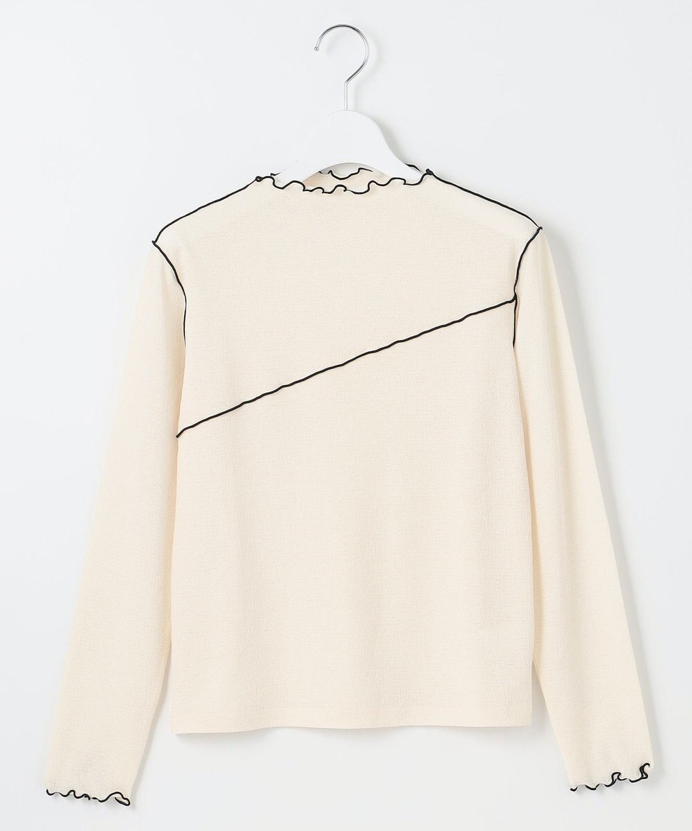 Feroux 【洗える】シアーメロー プルオーバー 