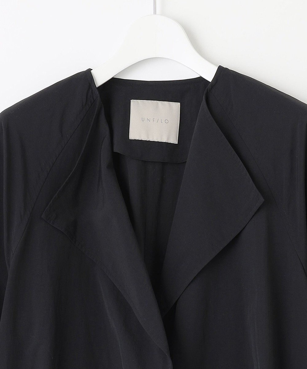 UNFILO 【洗える/シワになりにくい】撥水ナイロンタフタワッシャー 