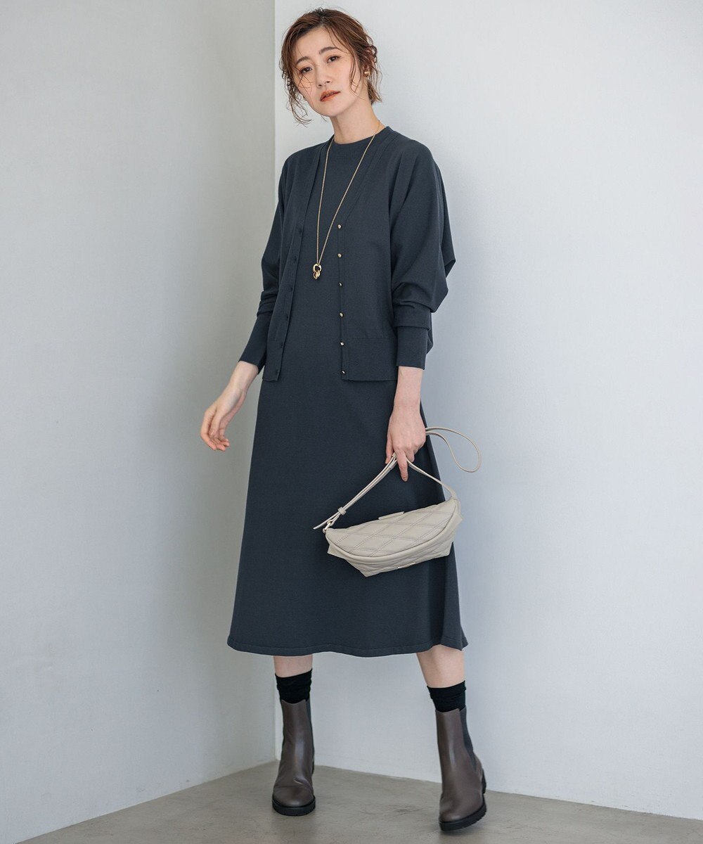 23区 【Oggi10月号掲載】ツインフープ トップ ネックレス 