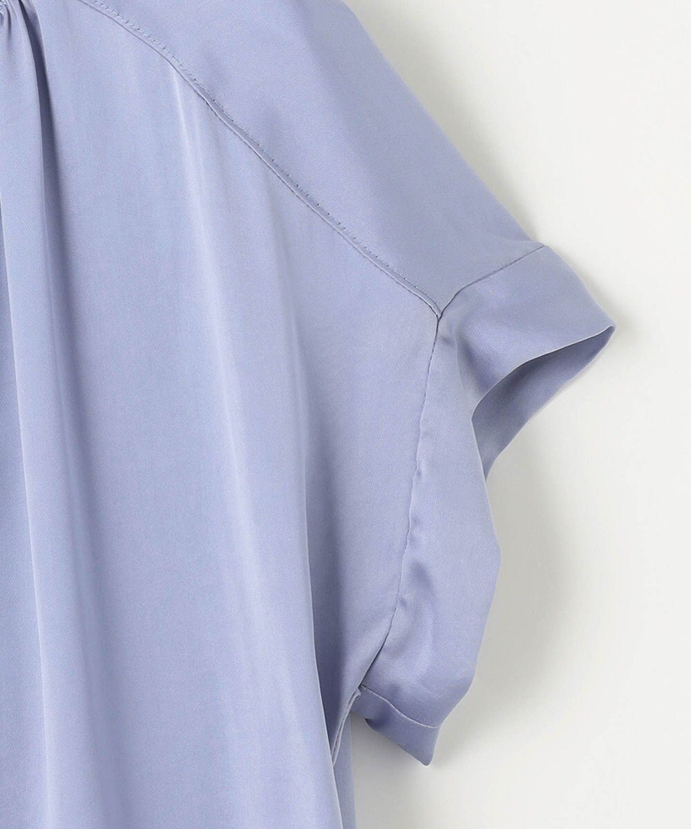 自由区 【XSサイズあり/洗える】ビンテージサテン ブラウス 