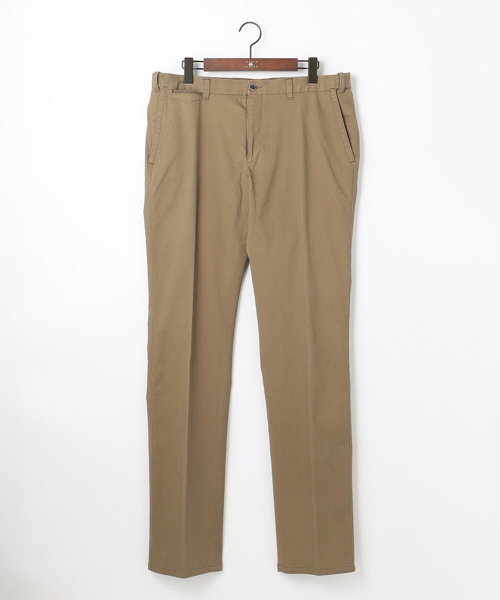 JOSEPH ABBOUD 【キングサイズ・ウエストも伸びる】オーガニックストレッチピケ パンツ 