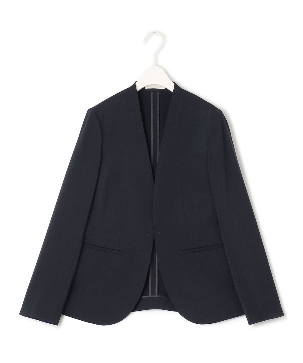 ICB 【防シワ・速乾・洗える】Fied ノーカラージャケット 