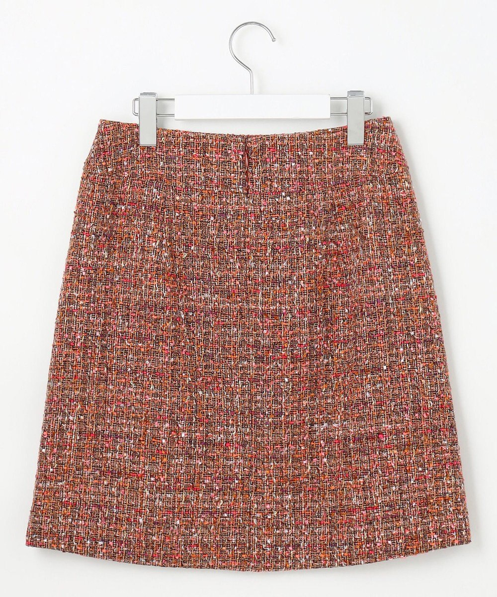 自由区 ラメノットファンシーツイード スカート 