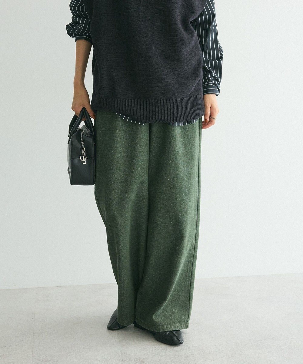 CRAFT STANDARD BOUTIQUE ホックワイドパンツ 