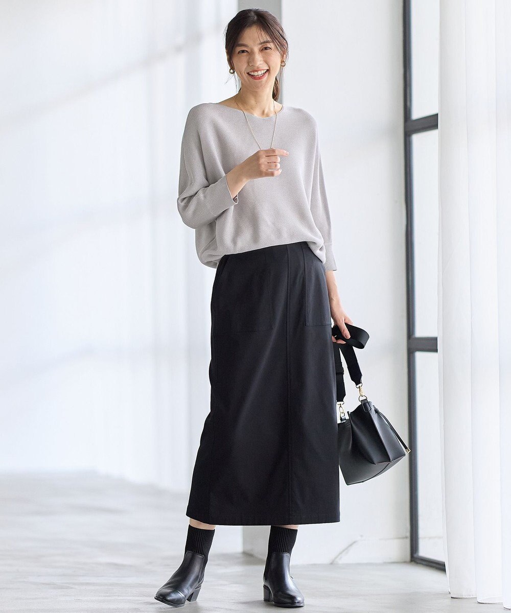 ANY ラメガーターニット 