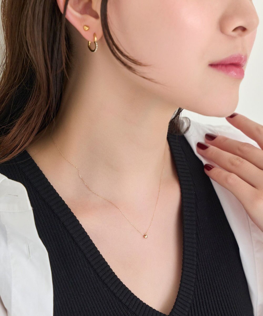 Phoebe 【K10】ワントップハートネックレス/全長:40cm 