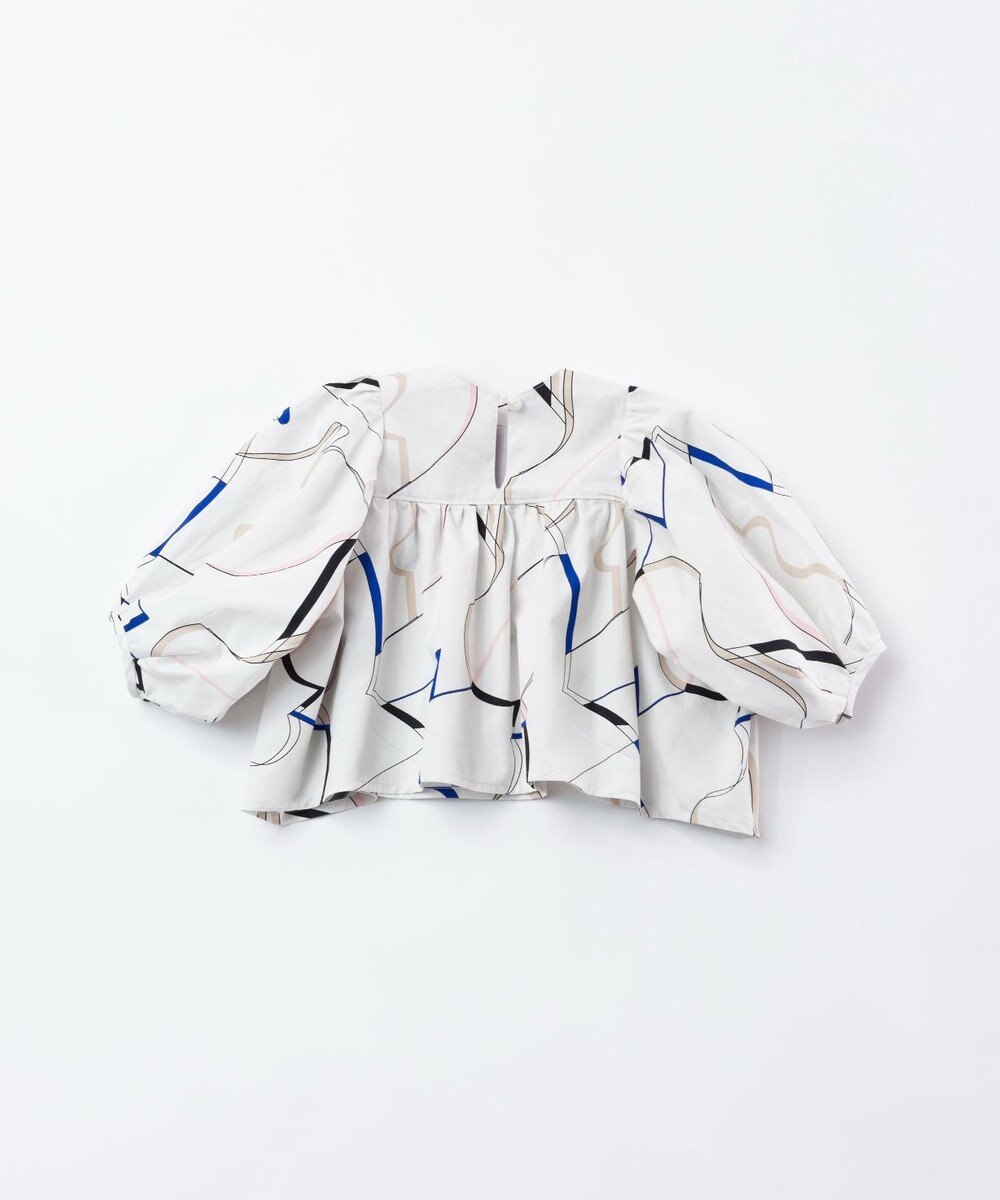 TRICOTE CUT RIBBON PUFF SLEEVES/カットリボンパフスリーブ 