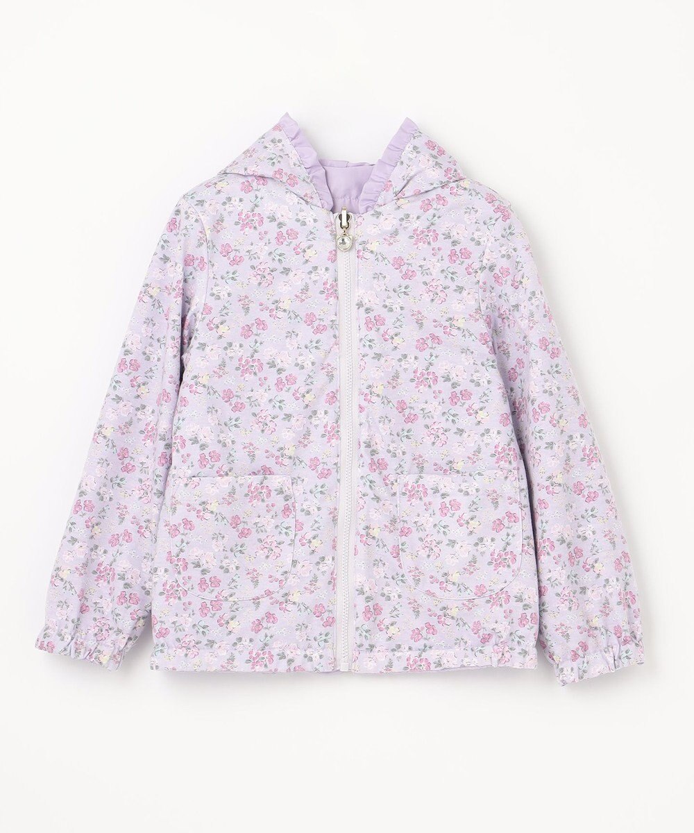 ANY KIDS フード取り外し リバーシブル ブルゾン 