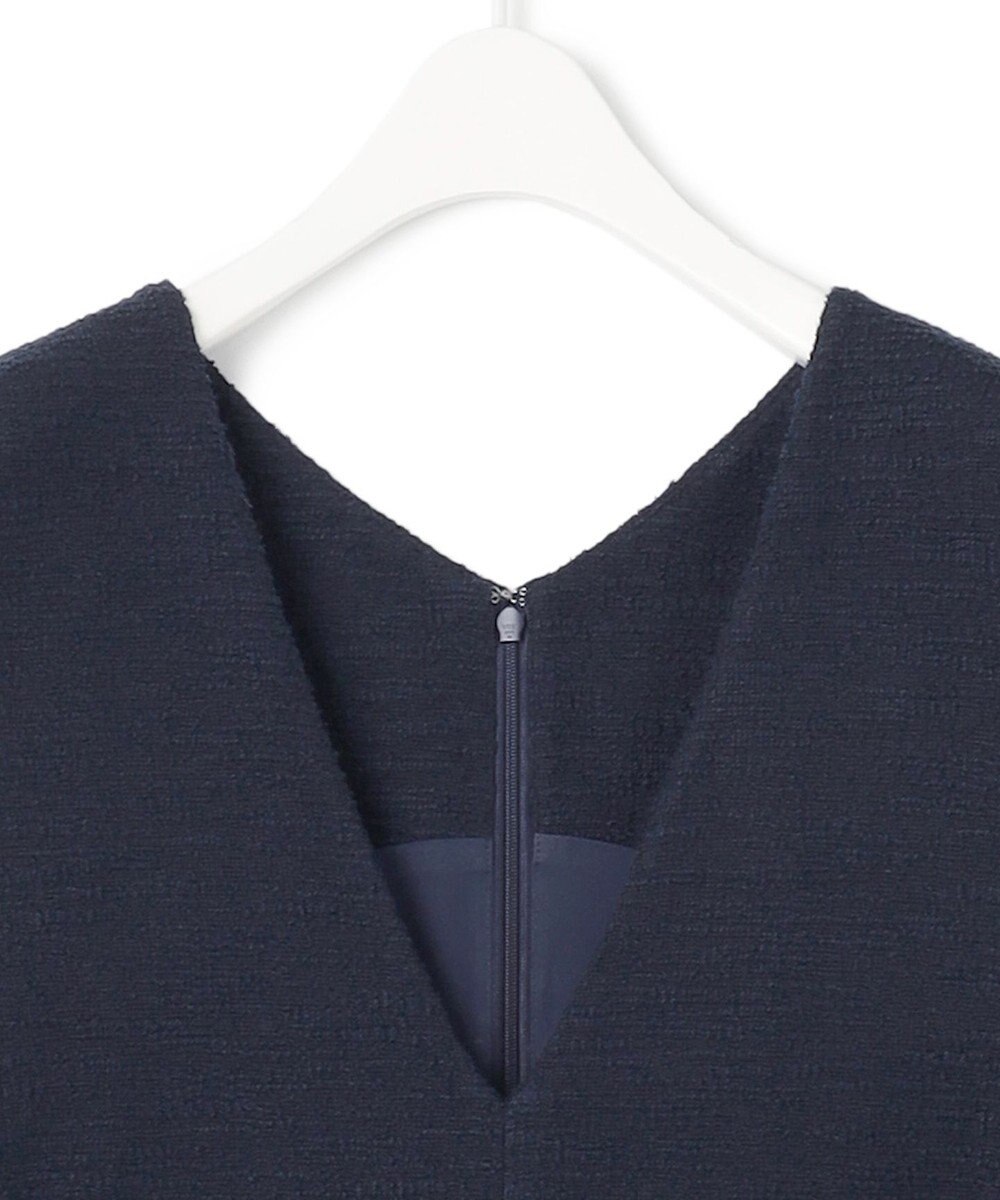 ICB L 【WEB限定・洗える】 ツイードインレイ ジャンパースカート ワンピース 