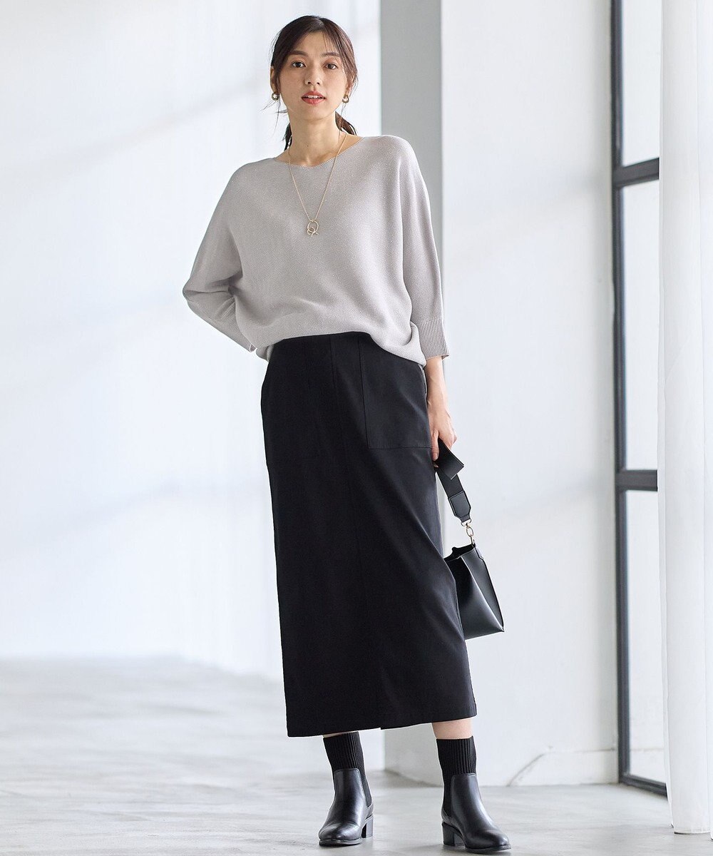 ANY ラメガーターニット 