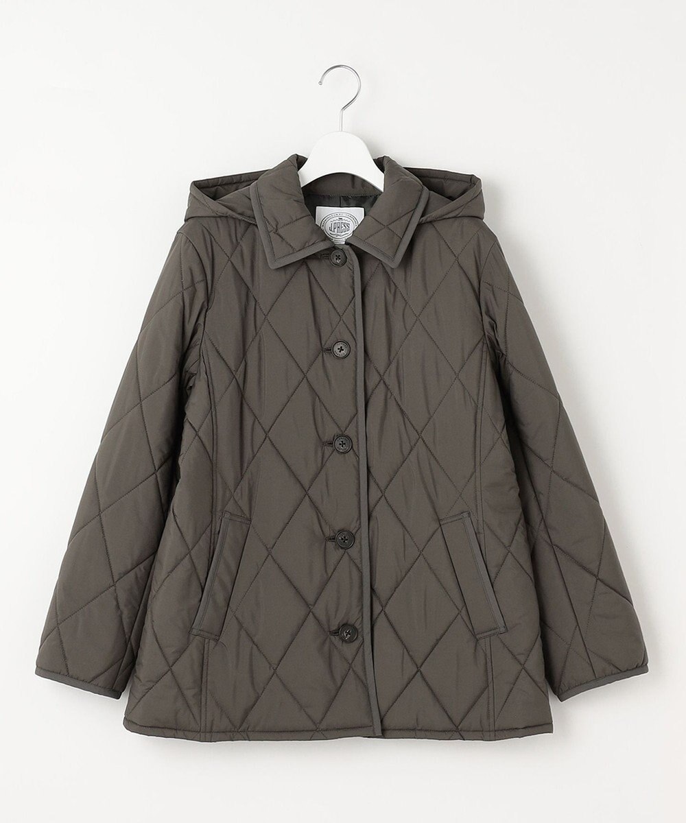 J.PRESS LADIES S 【抗菌防臭】コンパクトタフタプレミアム撥水 ショート アウター 