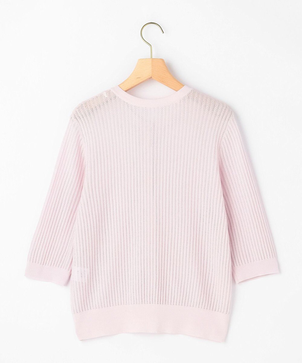 組曲 L 【先行予約・前後着用可】レーシーニット カーディガン 