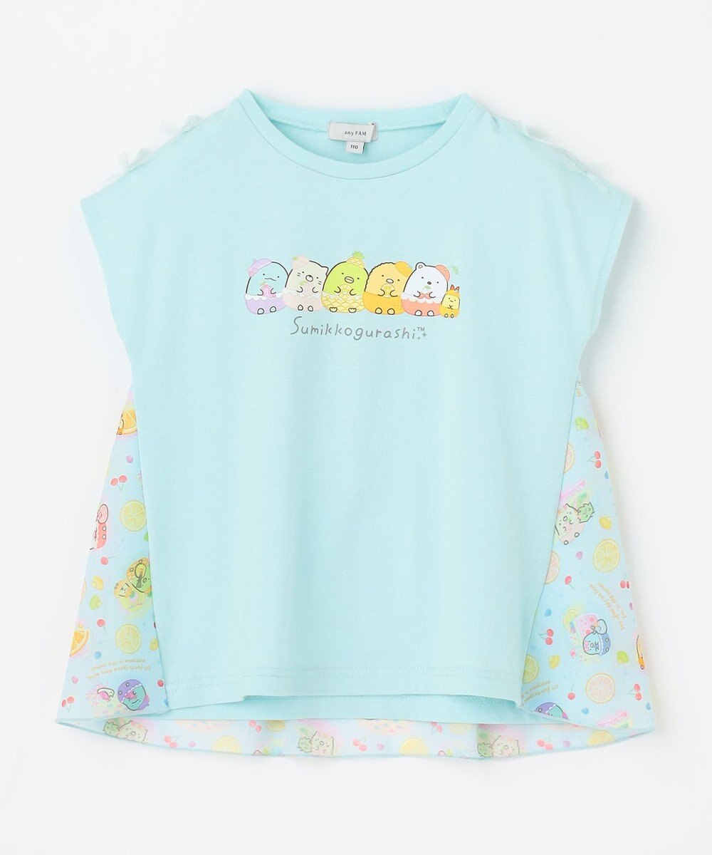 ANY KIDS 【WEB限定/すみっコぐらし】バックシャンTシャツ 