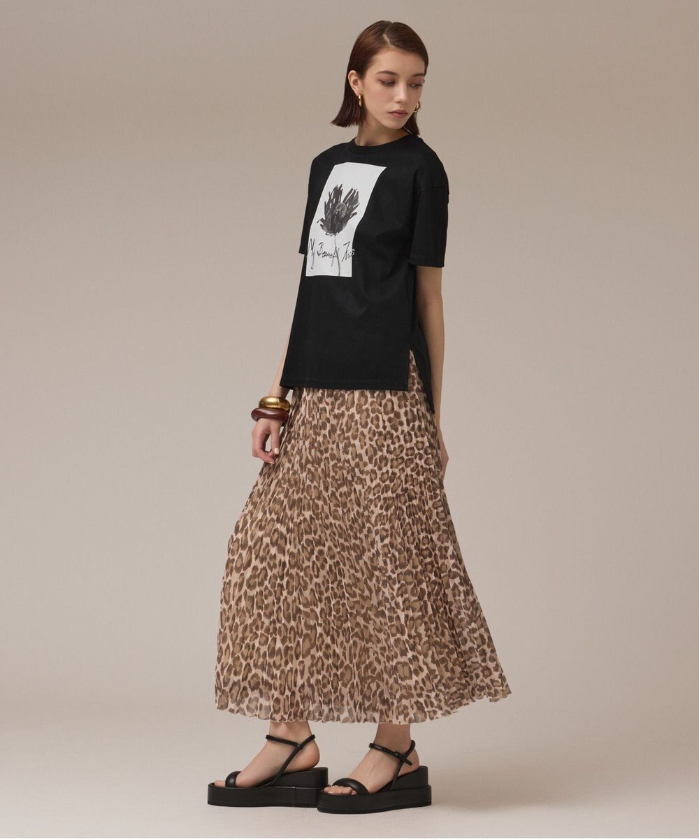 GRACE CONTINENTAL カットフォトTシャツ 