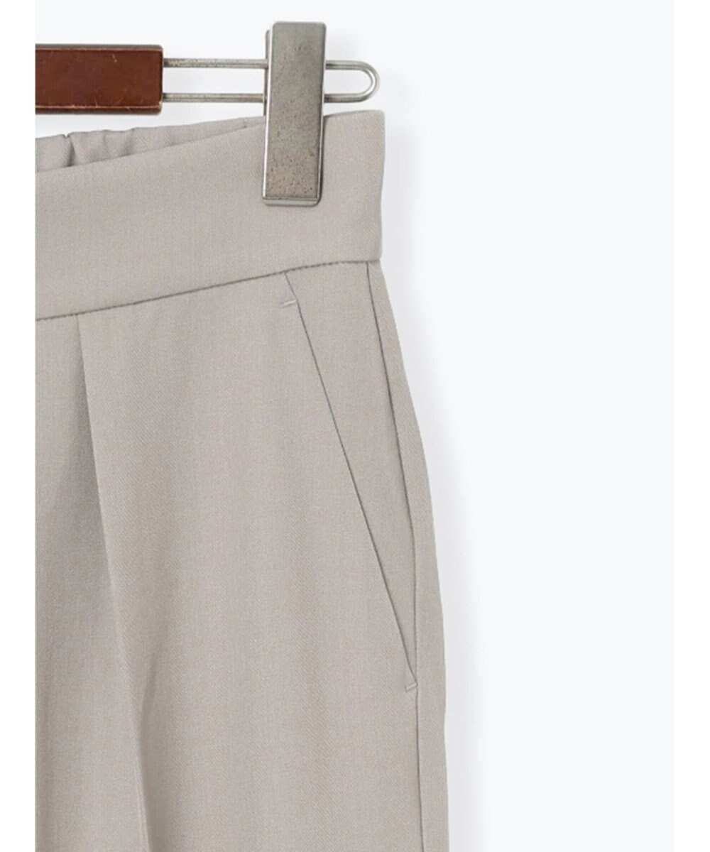 Te chichi フロントZIPリネンライクテーパードパンツ(セットアップ可) 