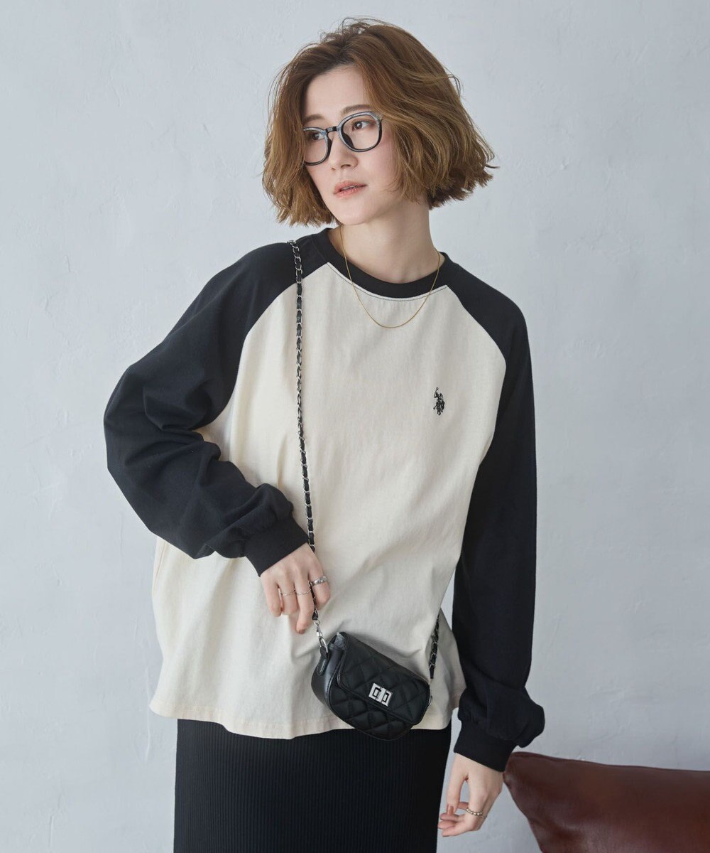 WEGO 【大好評により再入荷！】USPOLOだぼそでカラーロンT 