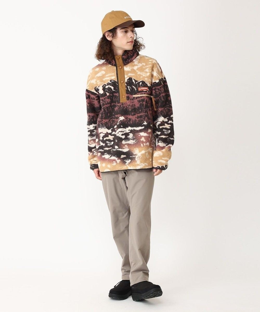 Columbia Columbia/ ヘルヴェティアII プリントハーフスナップフリース /コロンビア 