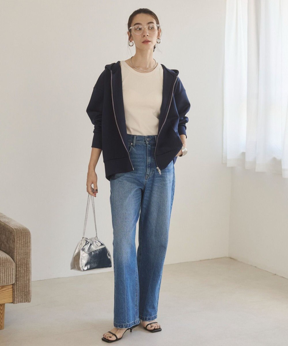 WEGO 【ANGIE VINTAGE】ダンボール ダブルジップパーカー フーディー 