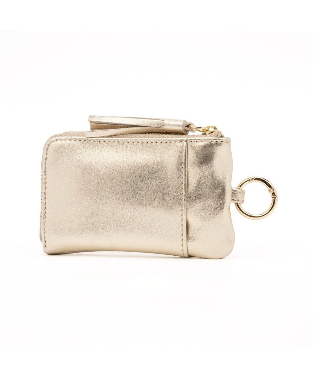 UNBILLION ペルケ perche / ドット型押し・ジャバラカマルチケース 