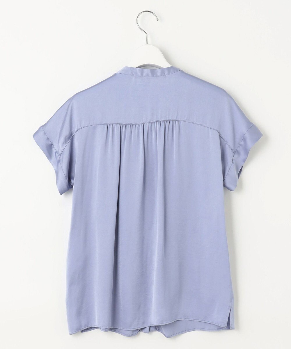 自由区 【XSサイズあり/洗える】ビンテージサテン ブラウス 