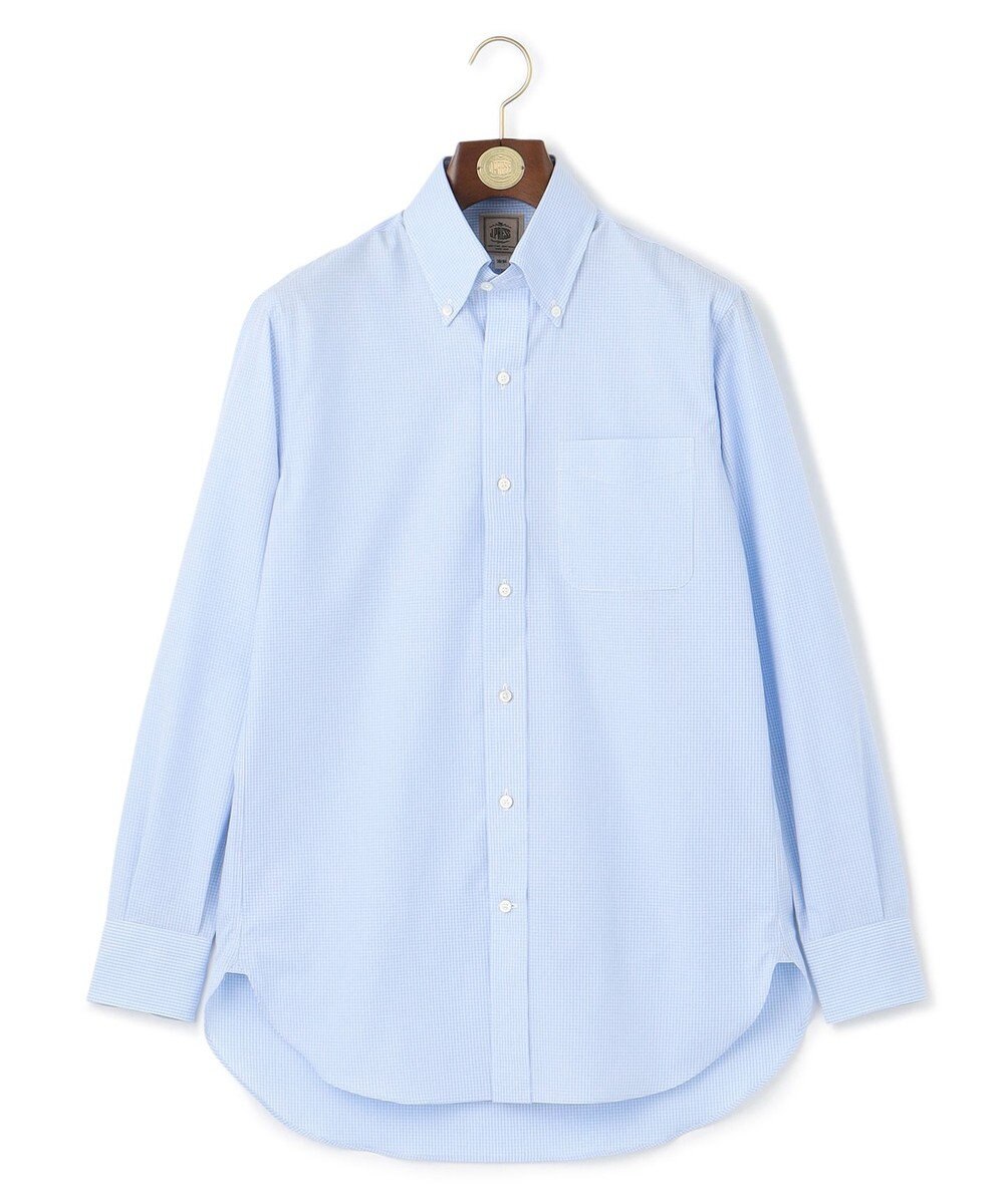 J.PRESS MEN 【Single Needle Tailoring / 形態安定】ミニギンガムチェック シャツ / B.D. 