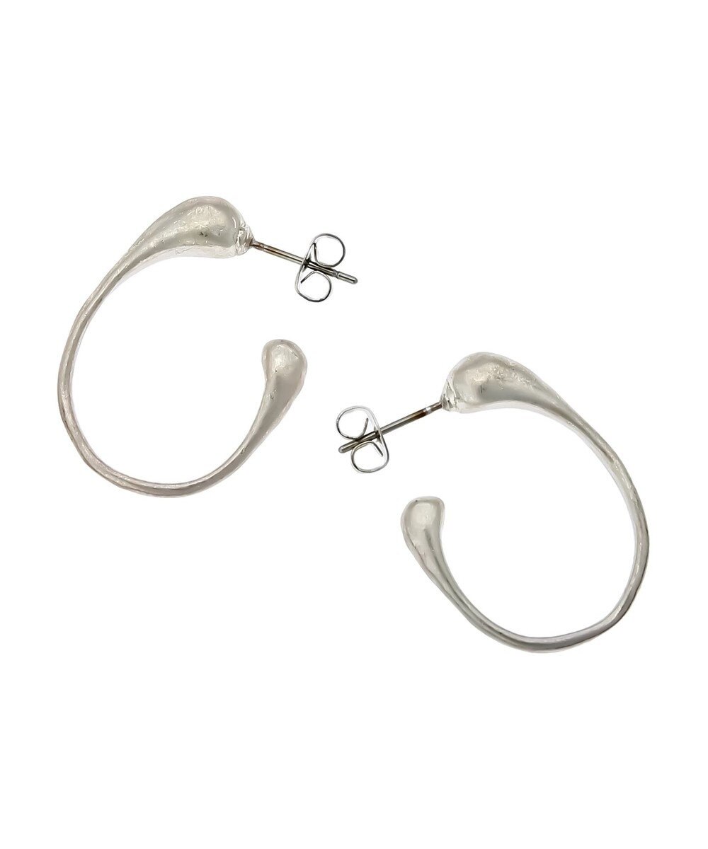 AMERICAN HOLIC 変形フープメタルピアス 