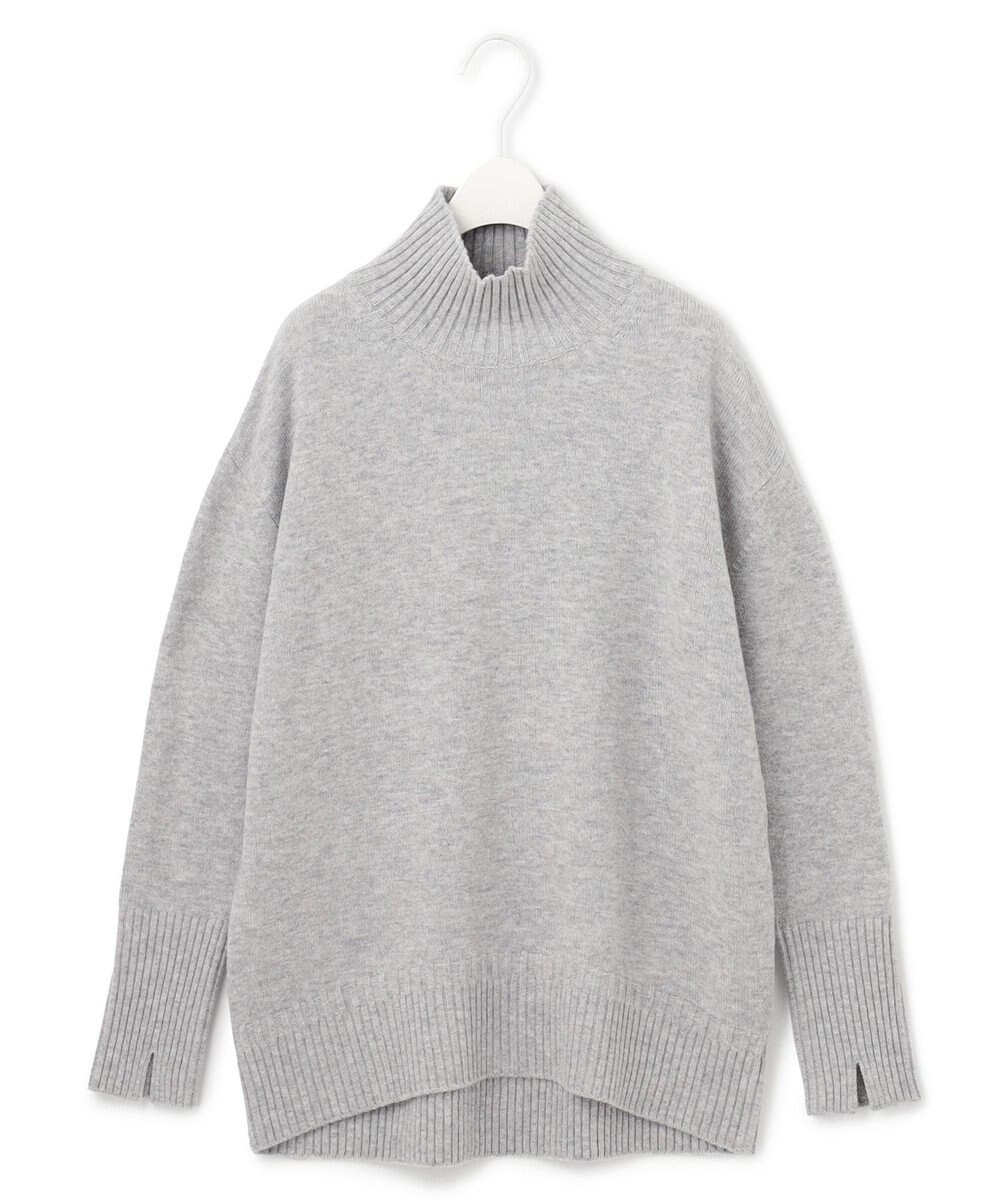 ICB 【新色追加・WEB限定カラーあり】 ソフトカシミヤミックス ハイネックニット 