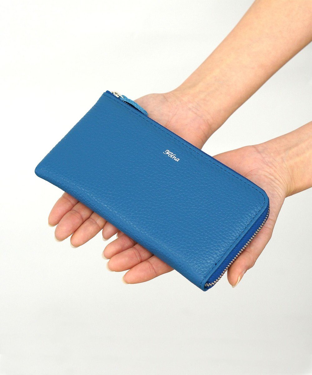 FOLNA RD アドリアレザー スマートLファスナー長財布 