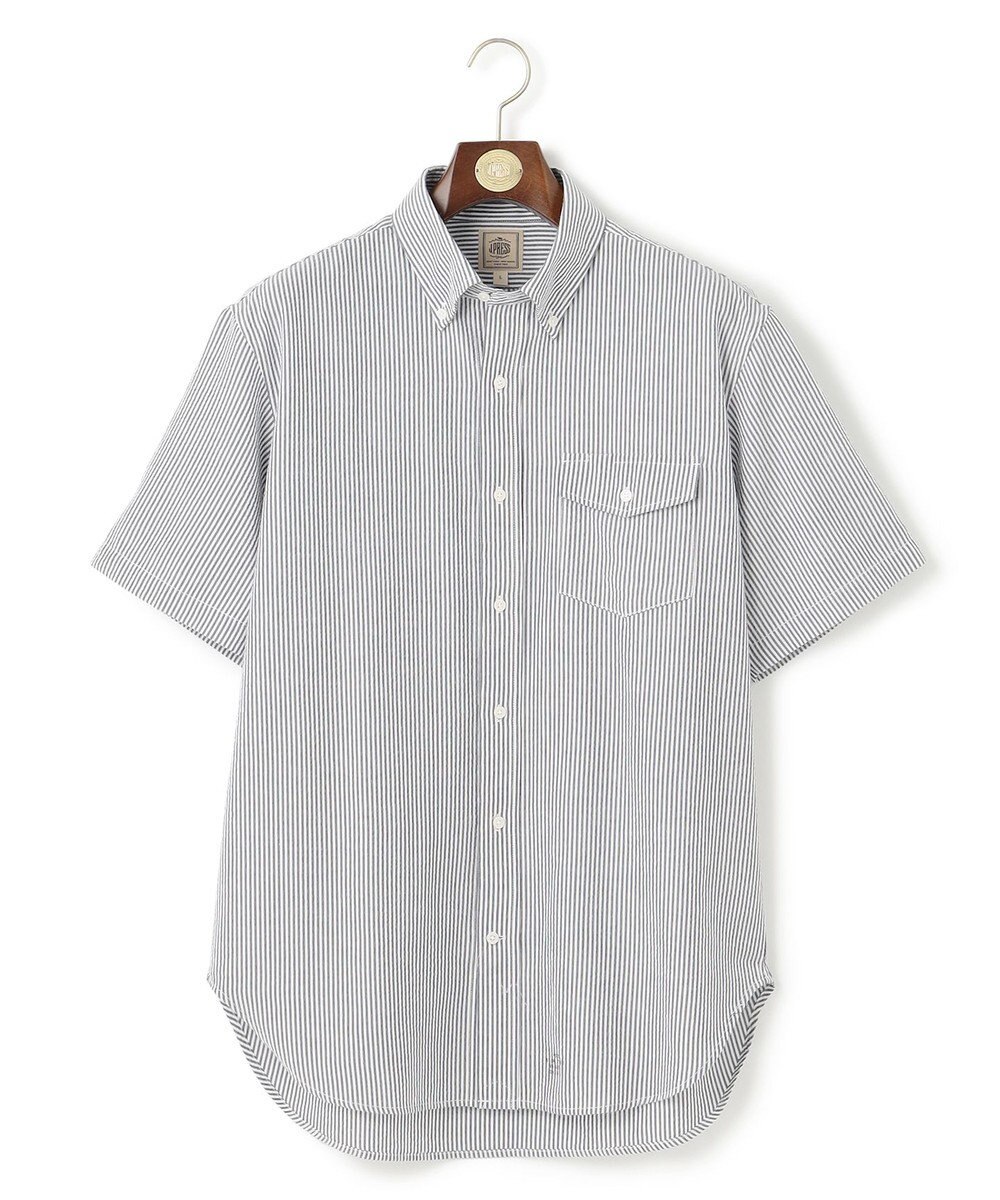 J.PRESS MEN 【WEB・一部店舗限定】シアサッカー 半袖シャツ / B.D. 