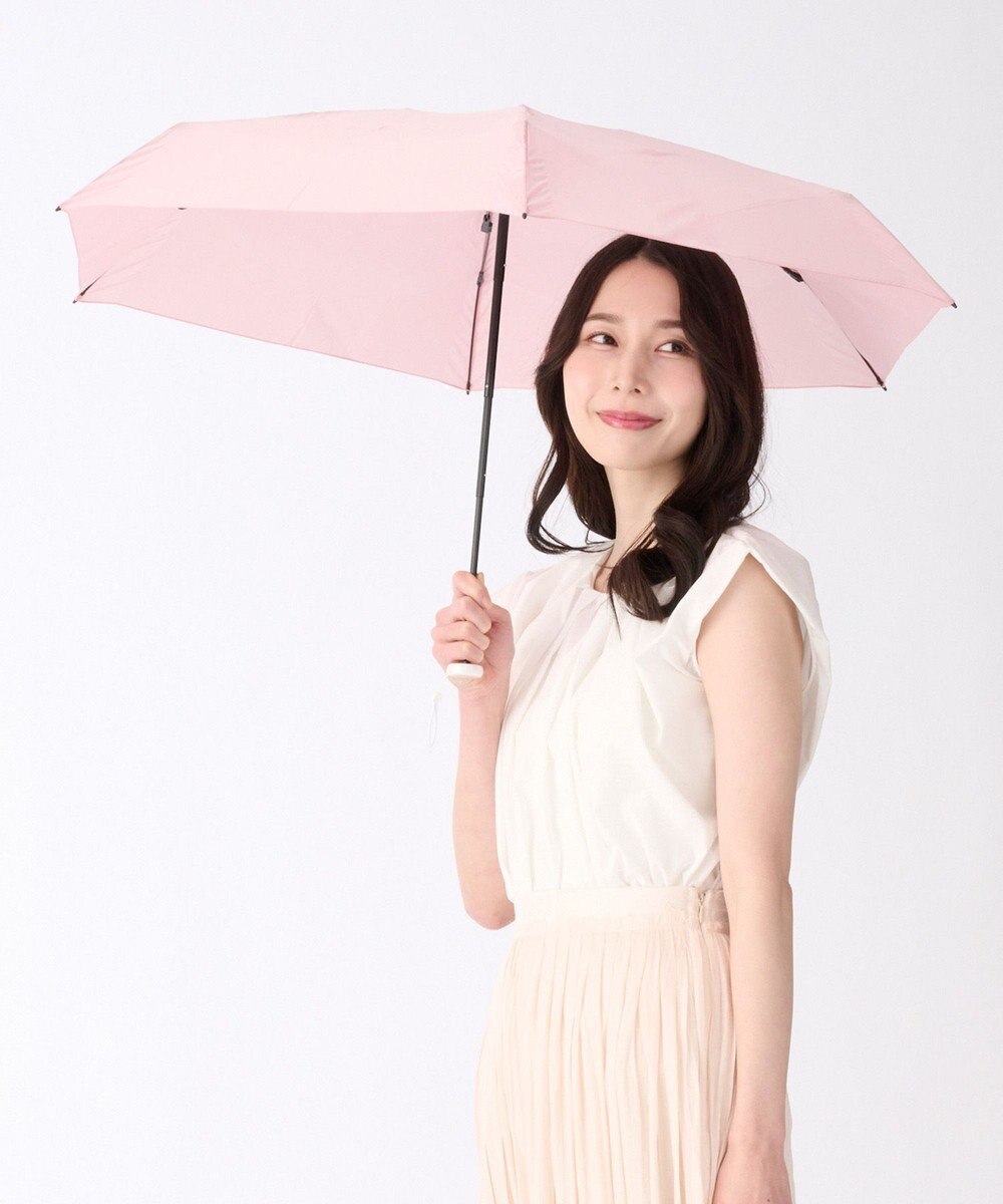 MOONBAT 【3秒でたためる傘/コンパクト】urawaza 小町(ウラワザ コマチ)  折りたたみ傘 無地 50cm 