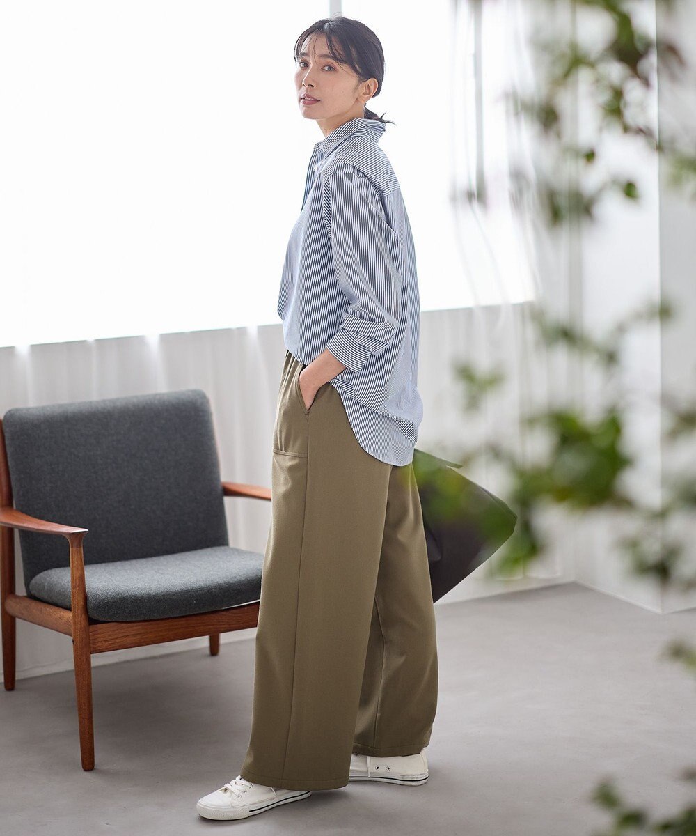 ANY 【手洗い可能/抗菌防臭/UVカット/速乾】レギュラーカラーシャツ 