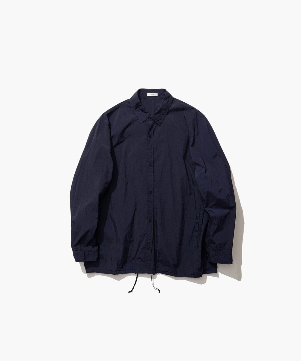 ATON HAND DYED NYLON | シャツ ジャケット ‐UNISEX 