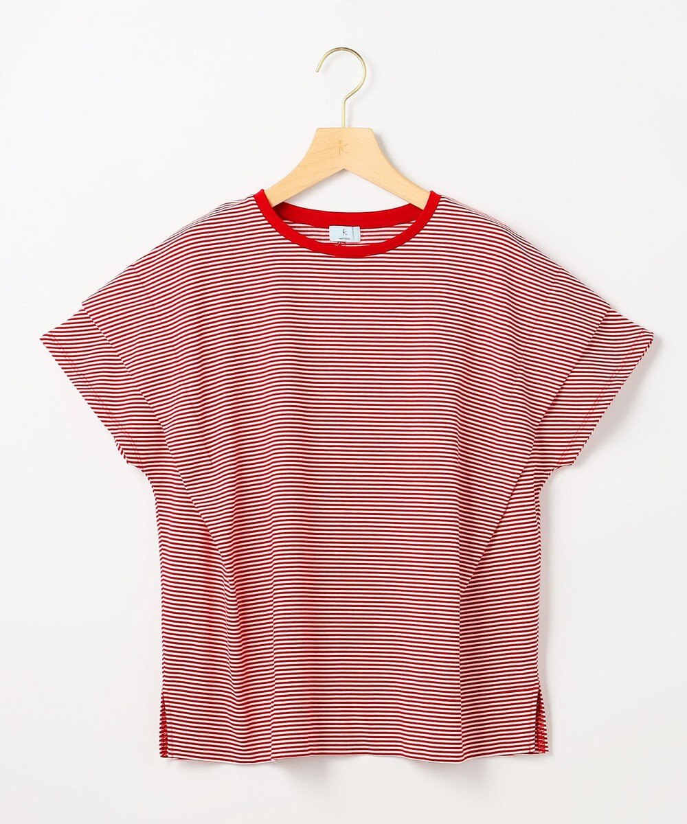 組曲 S GIZAコットンドルマンスリーブ Tシャツ 