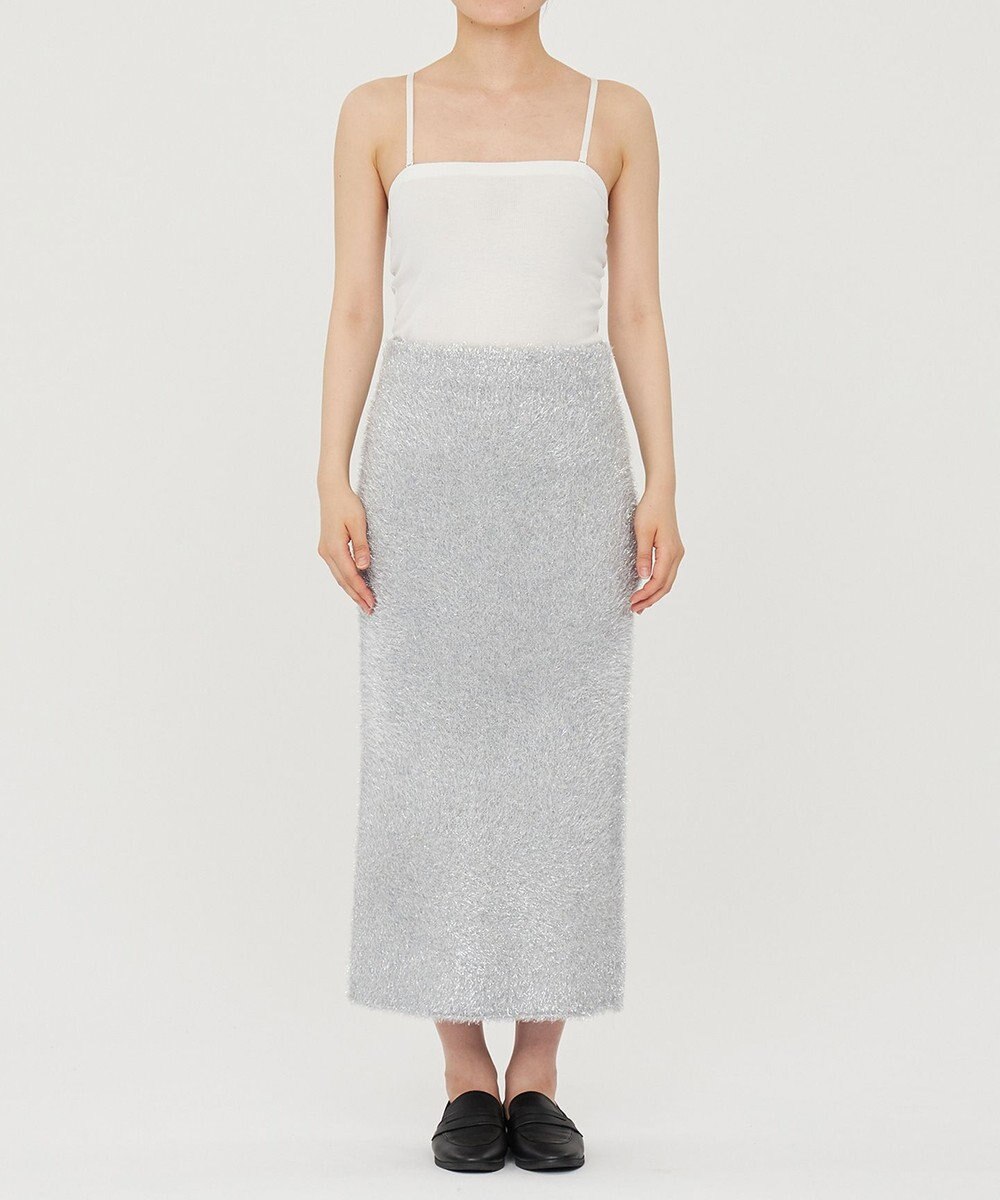 uncrave ラメ シャギー ニット スカート（uncrave STANDARD） 