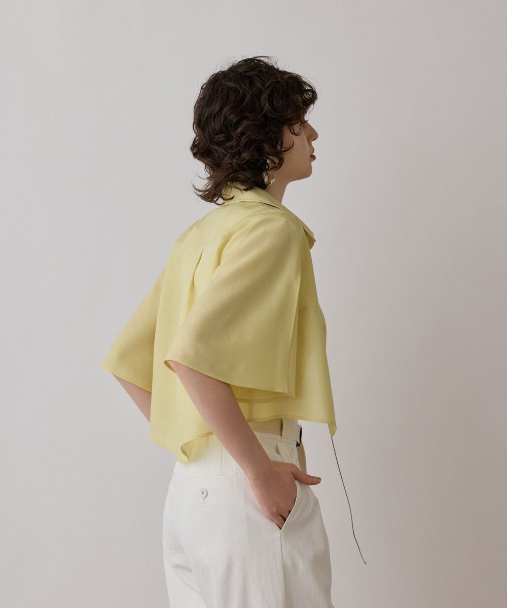 GRACE CONTINENTAL フレアスリーブシャツ 