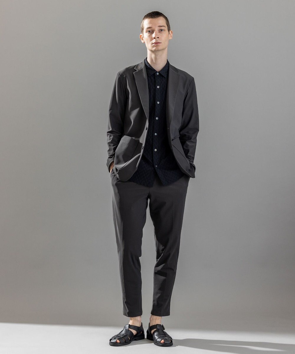 JOSEPH HOMME ＜新色追加＞新素材【抜群の通気性/360度ストレッチ】エアトールストレッチ ドロスト付テーパードパンツ/ PEGG CONVERTIBLE 