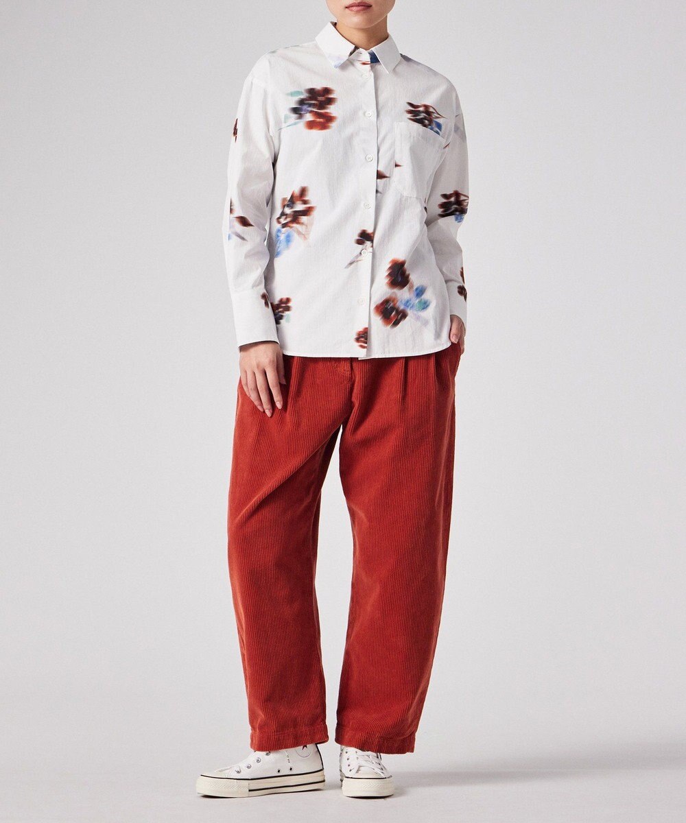 Paul Smith Damask Rose プリント シャツ 